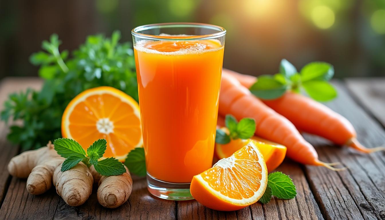 découvrez avec quoi associer le jus de carotte pour préparer des boissons savoureuses et originales. astuces, idées de mariages de saveurs et recettes faciles pour surprendre vos papilles !