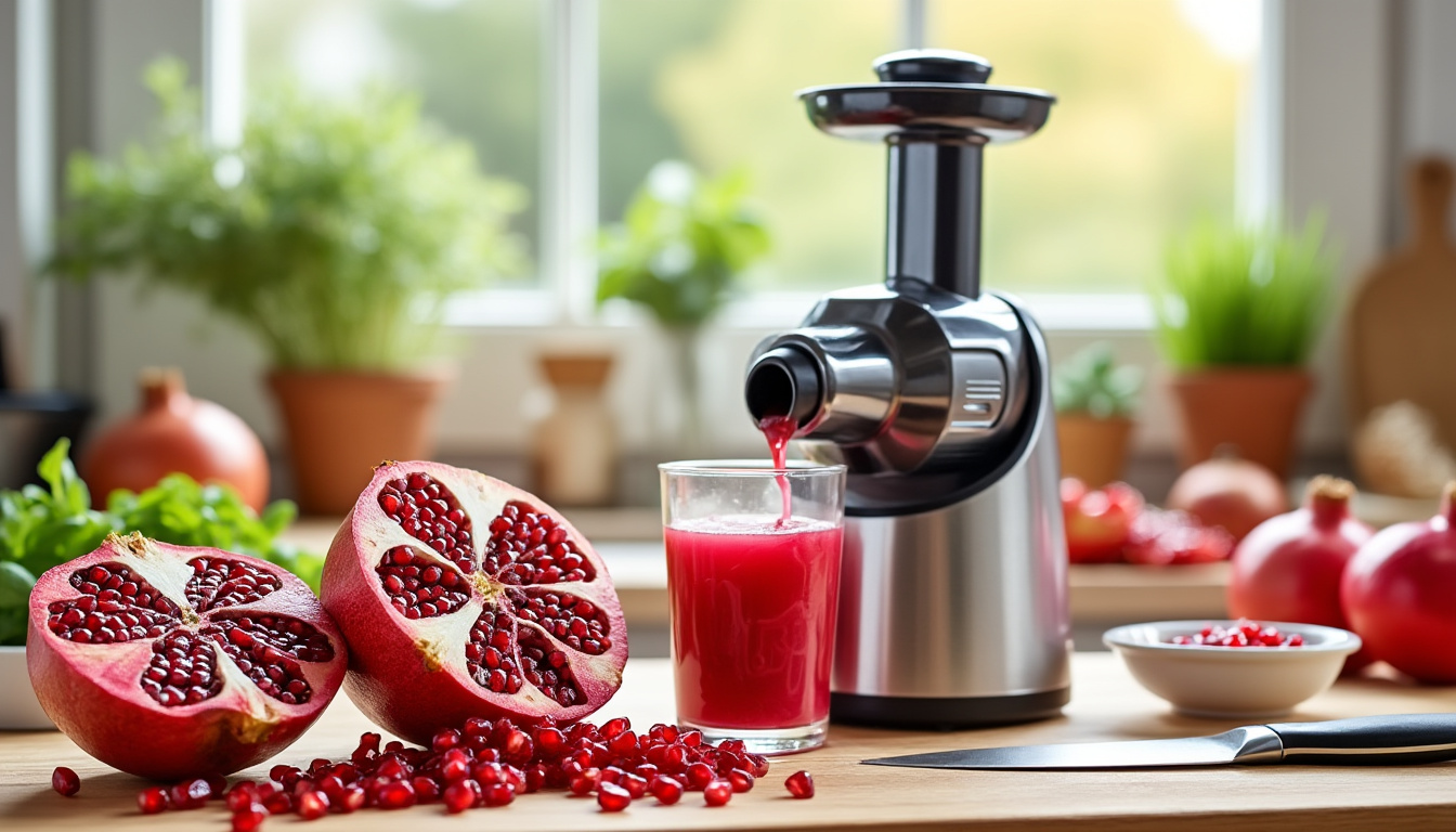 découvrez comment préparer facilement un jus de grenade frais chez vous grâce à notre guide simple et rapide. idéal pour profiter de tous les bienfaits de ce fruit riche en antioxydants !