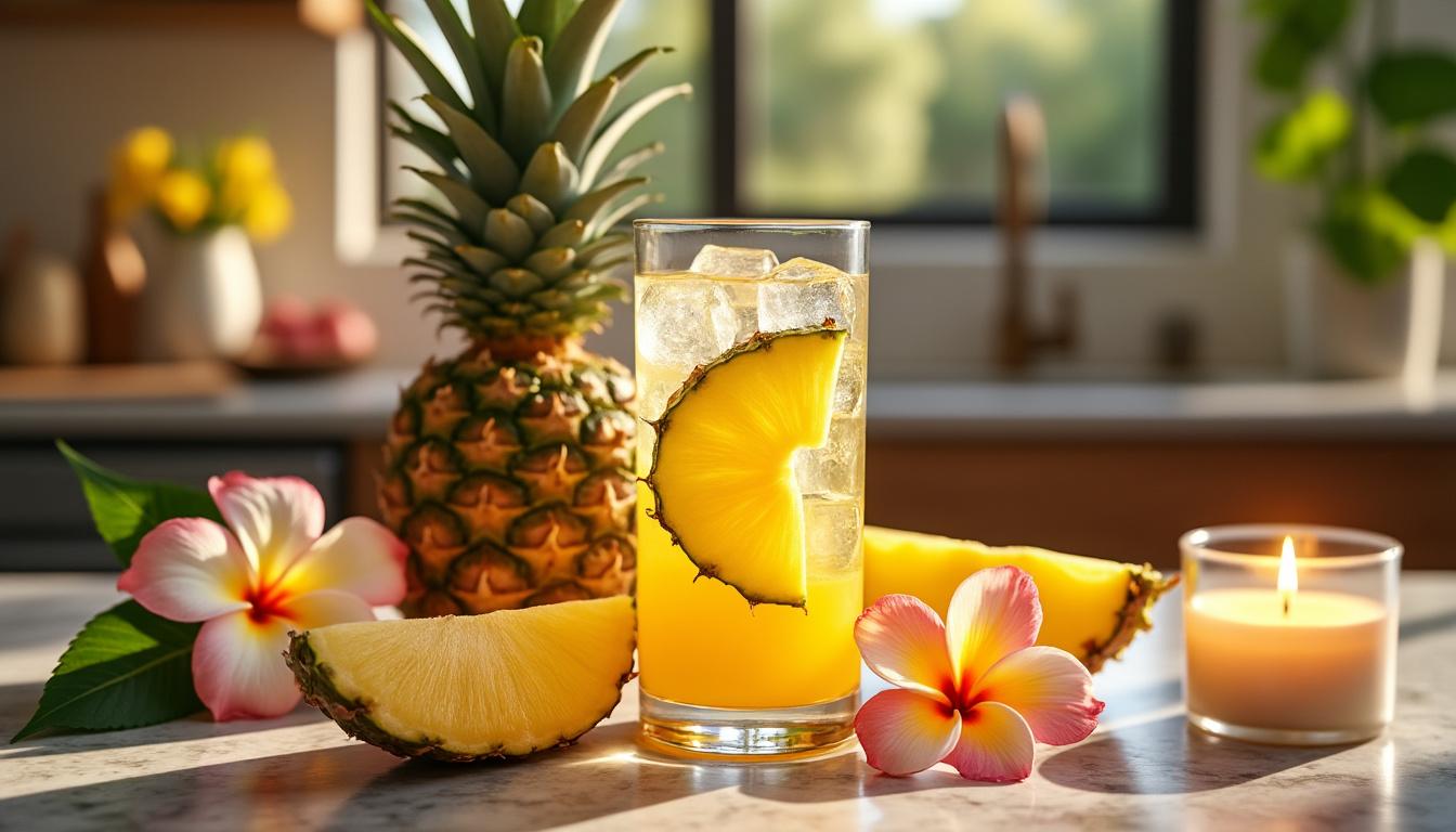 explorez les surprenants bienfaits du jus d'ananas consommé avant l'amour chez la femme : découvrez comment cette boisson naturelle pourrait améliorer votre bien-être intime et booster votre énergie.