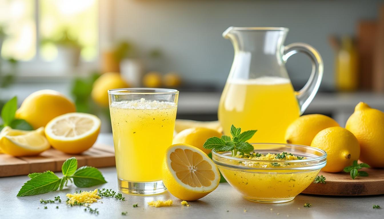 découvrez des astuces simples et efficaces pour utiliser le jus de citron au quotidien : ménage, soins de beauté, cuisine et bien plus encore. adoptez ce produit naturel dans votre routine quotidienne !