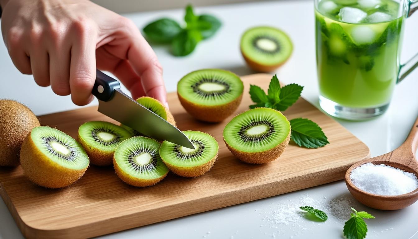 découvrez comment préparer facilement un jus de kiwi maison rafraîchissant et plein de vitamines grâce à notre guide simple et rapide.
