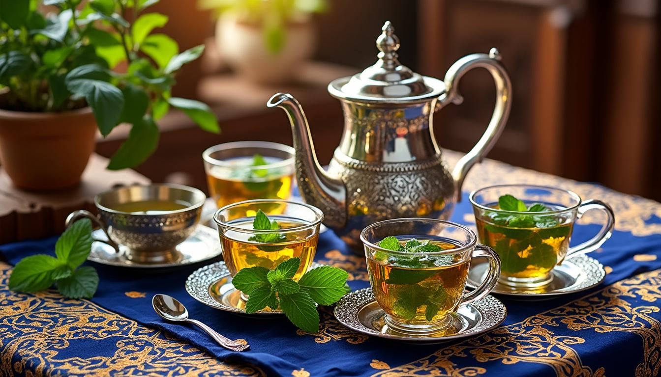 apprenez à préparer facilement le thé marocain traditionnel chez vous grâce à nos conseils simples et authentiques pour un moment convivial et savoureux.