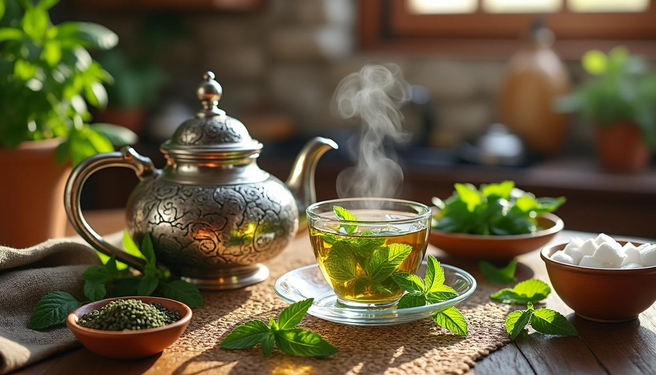 découvrez nos astuces simples pour préparer facilement le thé marocain traditionnel chez vous et savourer son goût authentique à chaque tasse.