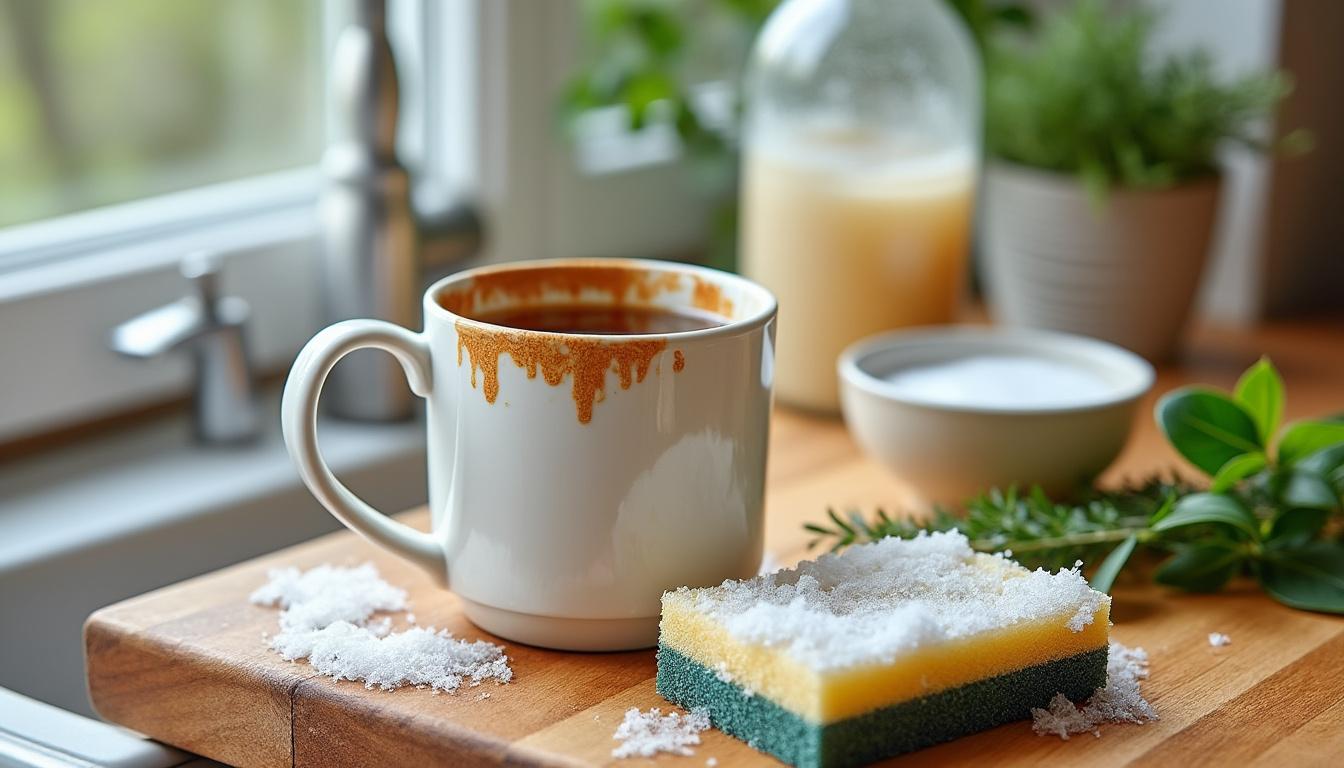 découvrez nos astuces et méthodes efficaces pour enlever facilement les taches de thé dans une tasse et retrouver une vaisselle impeccable.