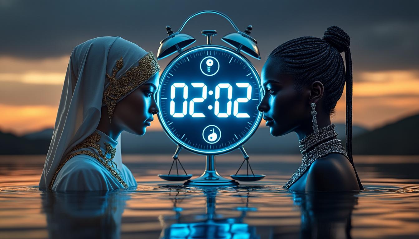 découvrez la signification profonde de l'heure miroir 02h02, symbole d'équilibre et de dualité, et comprenez son message spirituel pour harmoniser votre vie.