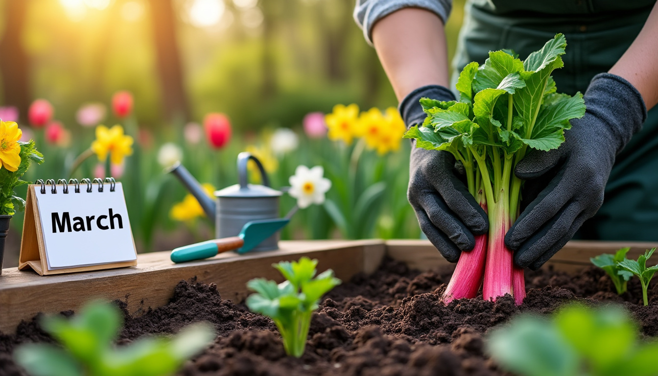 découvrez le meilleur moment pour planter la rhubarbe afin d'obtenir une récolte abondante et savoureuse. conseils pratiques pour réussir votre culture de rhubarbe.