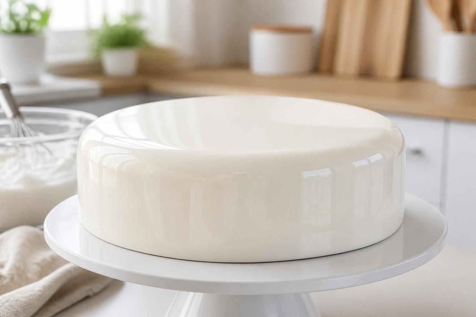 découvrez notre recette simple de glaçage miroir blanc, sans utiliser de glucose ni de chocolat, pour un dessert brillant et gourmand en un rien de temps.