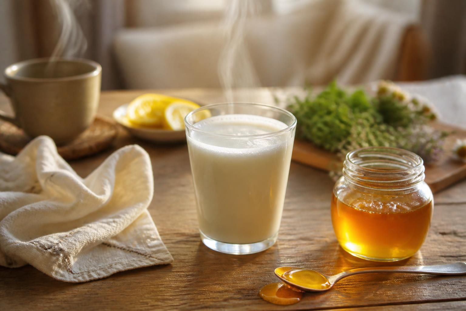 découvrez les bienfaits du lait chaud au miel pour soulager la toux sèche et grasse, ainsi que les recettes adaptées pour une préparation efficace et naturelle.
