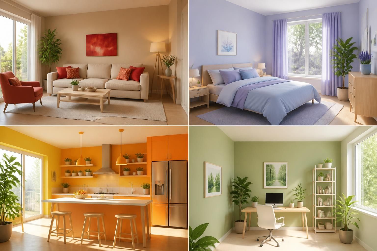 découvrez comment choisir la teinte idéale selon la pièce et son énergie grâce au feng shui des couleurs pour harmoniser votre intérieur.