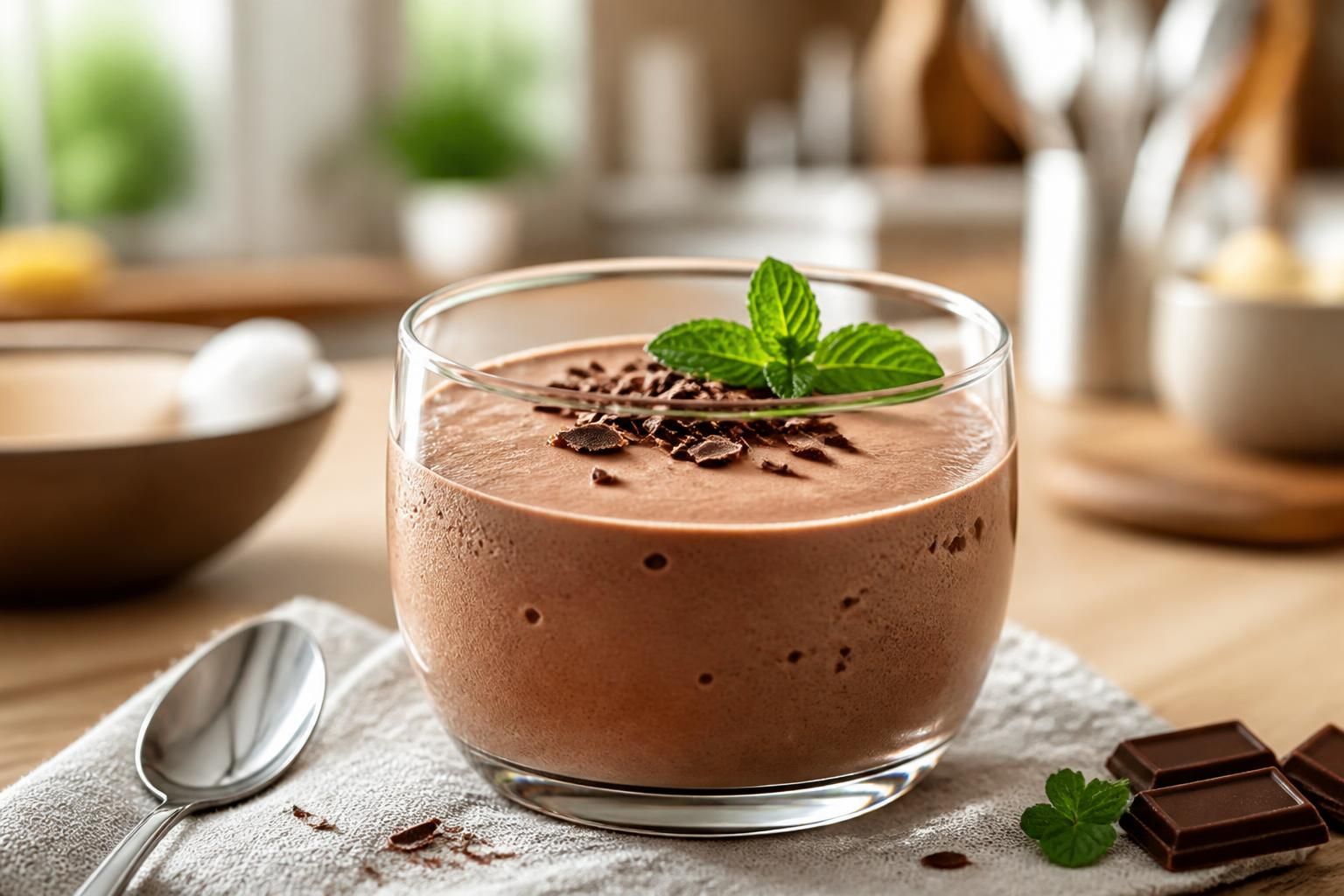 découvrez la recette gourmande et facile de la mousse au chocolat sans œuf de cyril lignac, parfaite pour un dessert léger et savoureux.