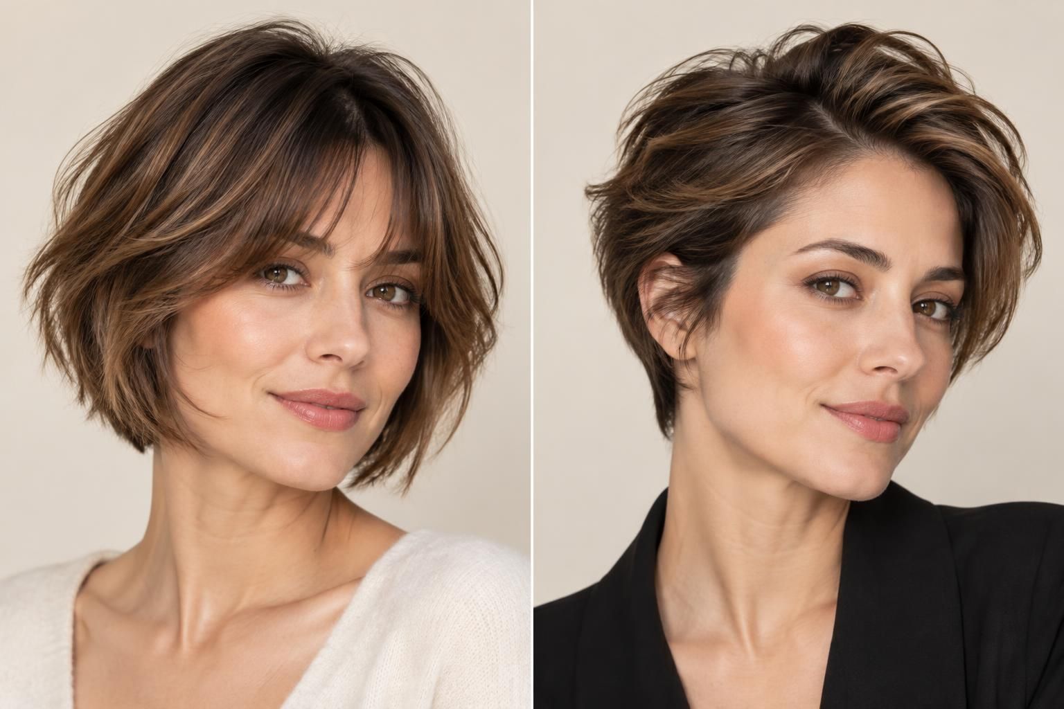découvrez des idées tendance de coiffure courte dégradée pour femme, avec ou sans frange, et trouvez la coupe qui mettra votre visage en valeur.