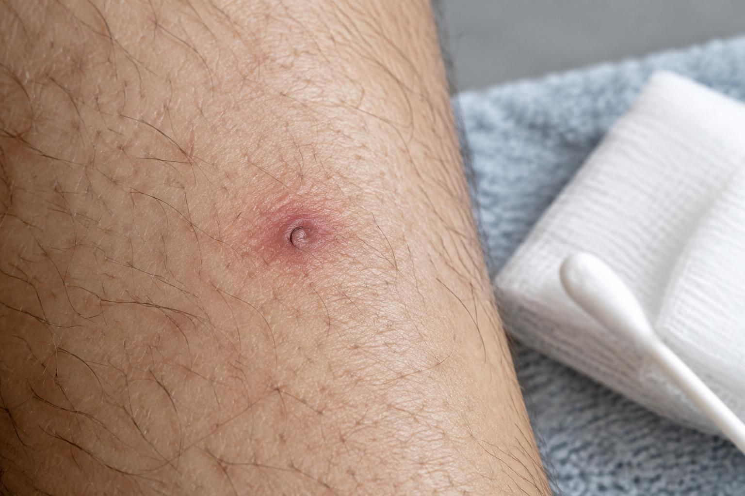 découvrez comment reconnaître un bouton dû à un poil incarné, le traiter efficacement et prévenir les irritations et les infections.