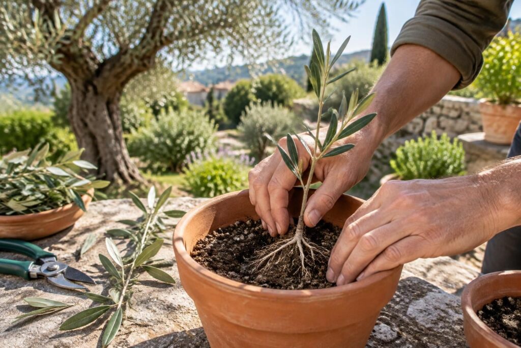 découvrez quand prélever une bouture d’olivier et comment la planter pour favoriser son enracinement et réussir sa multiplication.
