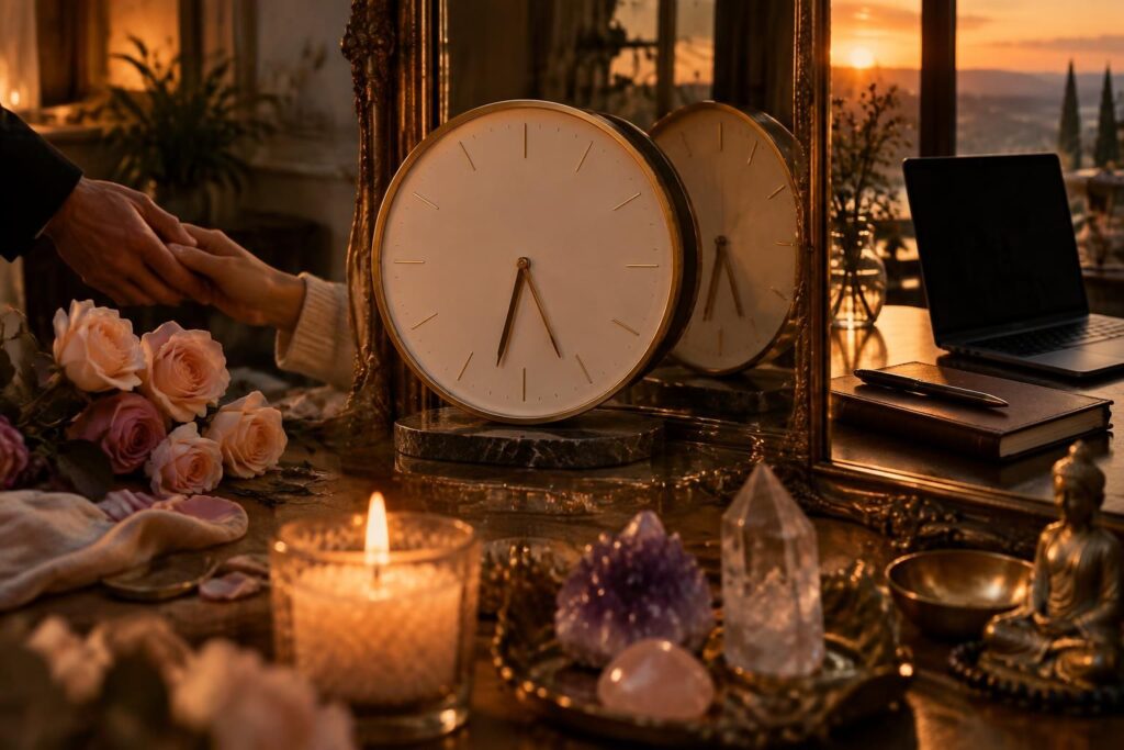 découvrez la signification de l’heure miroir 18h18 en amour, au travail et en spiritualité : messages, interprétations et conseils pour comprendre cette heure.
