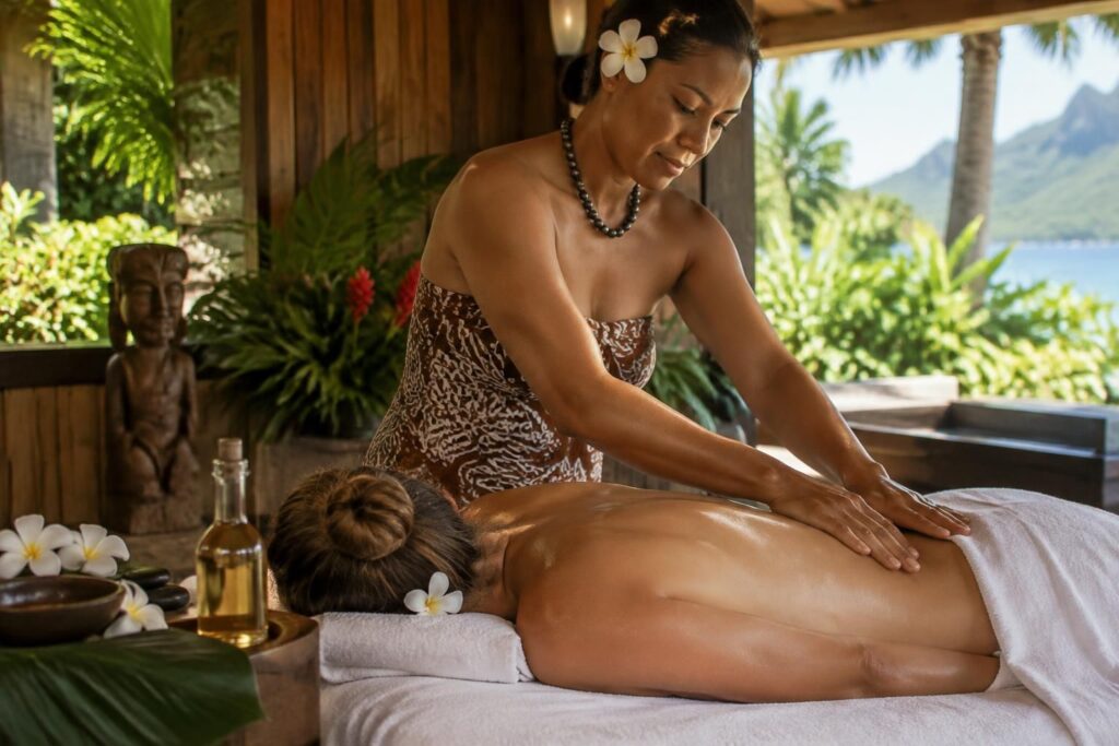 découvrez les techniques du massage polynésien et ses bienfaits : une invitation à relâcher les tensions, apaiser l’esprit et retrouver une profonde détente.
