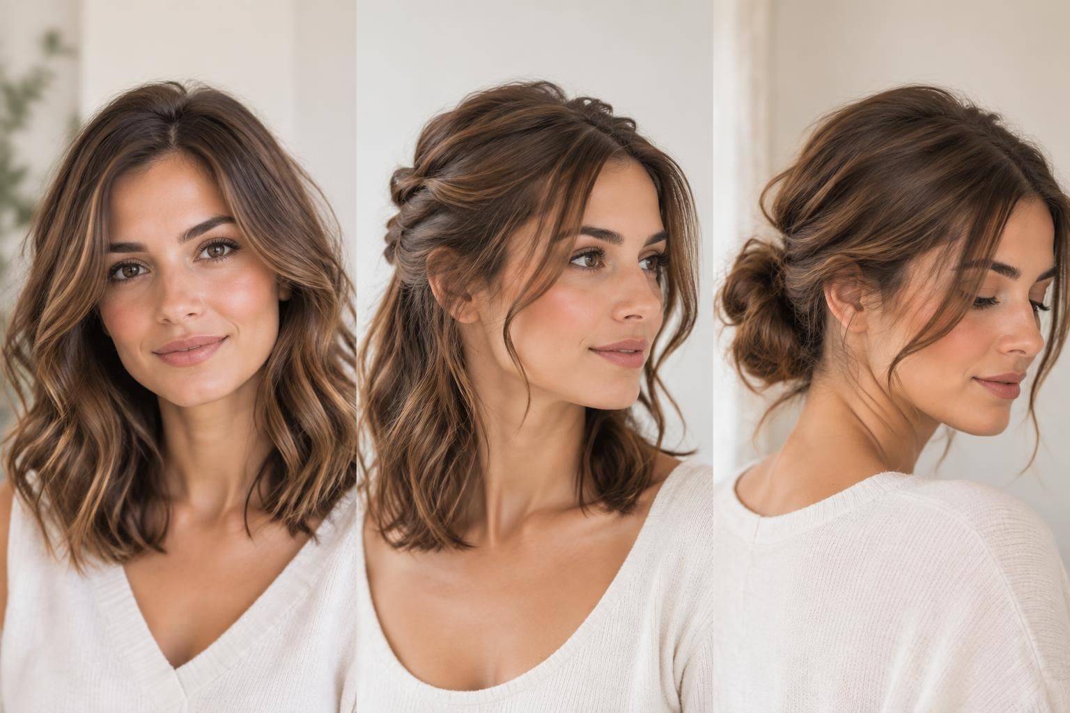 découvrez des modèles de coiffure faciles et élégants pour cheveux mi-longs : idées tendance et astuces pour sublimer votre style au quotidien.